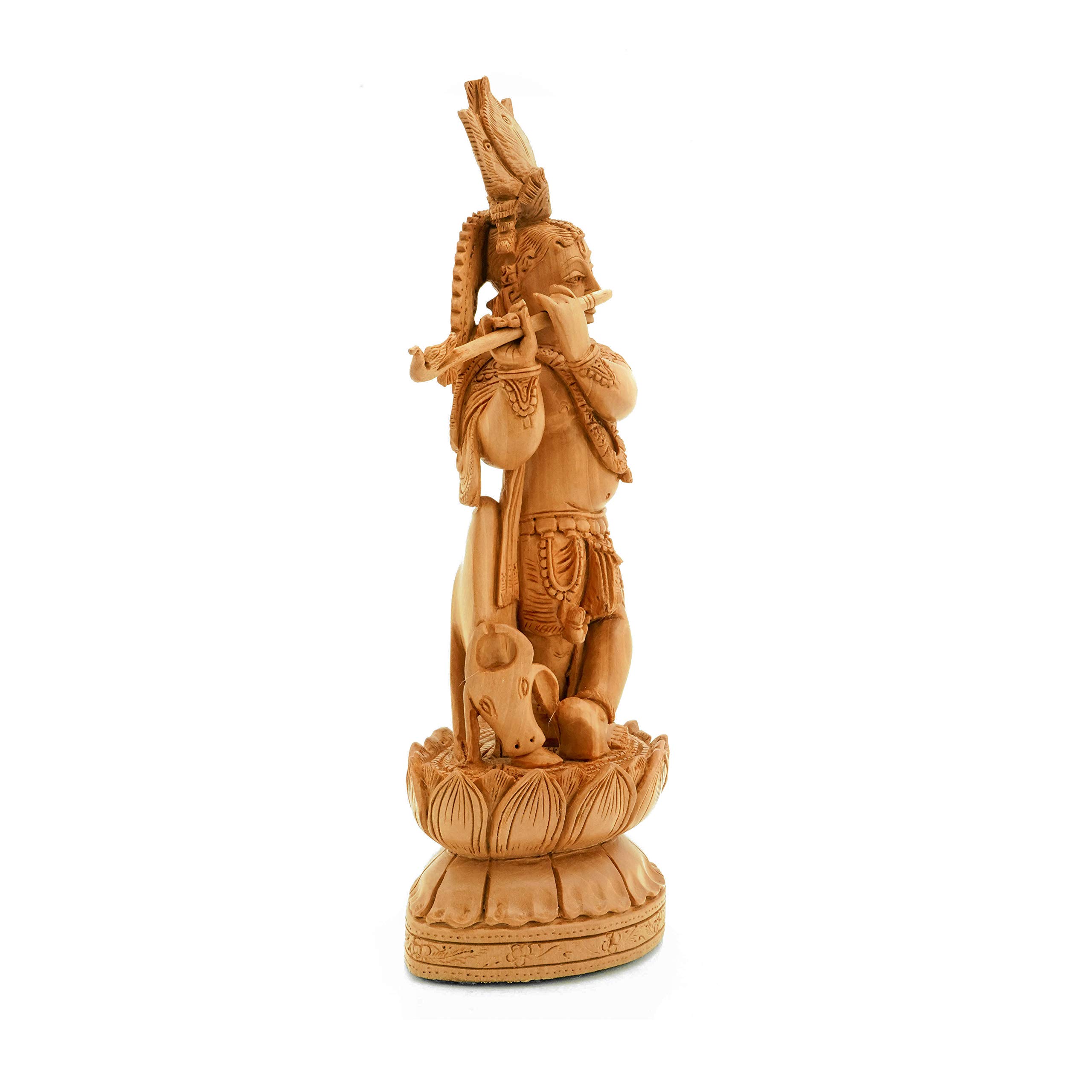 Amazon.co.jp: CKHandicrafts クリシュナ神像 ハンドメイド 神